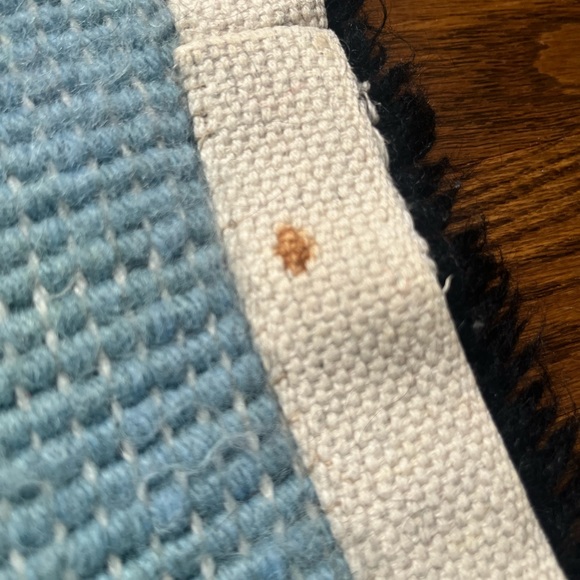 Vintage Bald Eagle with Shield Latch Hook Rug - Picture 3 of 3